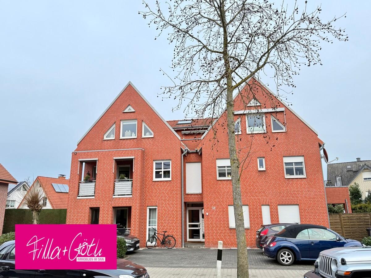 Kapitalanlage oder Eigennutzung in gepflegtem 6-Parteienhaus – Gepflegte Dachgeschosswohnung in guter Lage von Wiedenbrück!
